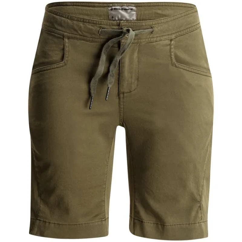 Pantalones cortos de escalada para mujer Black Diamond Pantalones cortos Credo (Sargento)