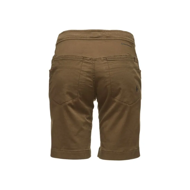 Pantalones cortos de escalada para mujer Black Diamond Pantalones cortos Credo (Sargento)