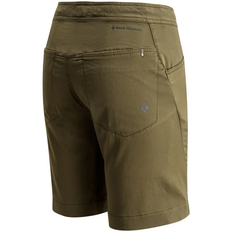 Pantalones cortos de escalada para mujer Black Diamond Pantalones cortos Credo (Sargento)