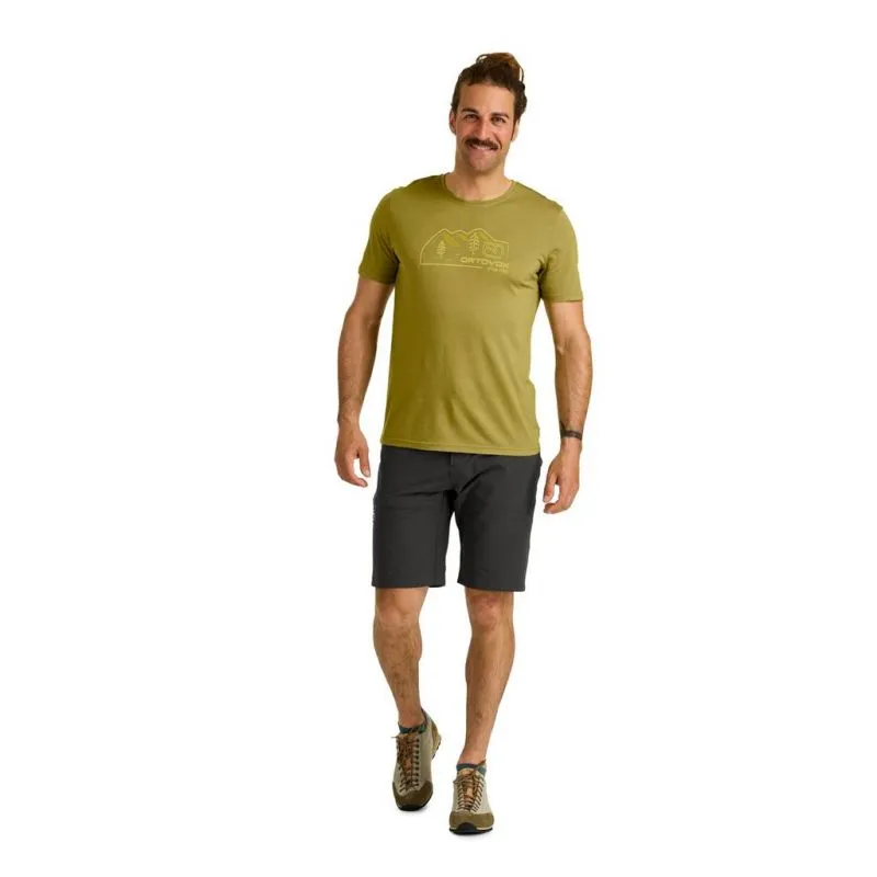 Pantalones cortos de hombre Ortovox BRENTA SHORTS M (negro cuervo)