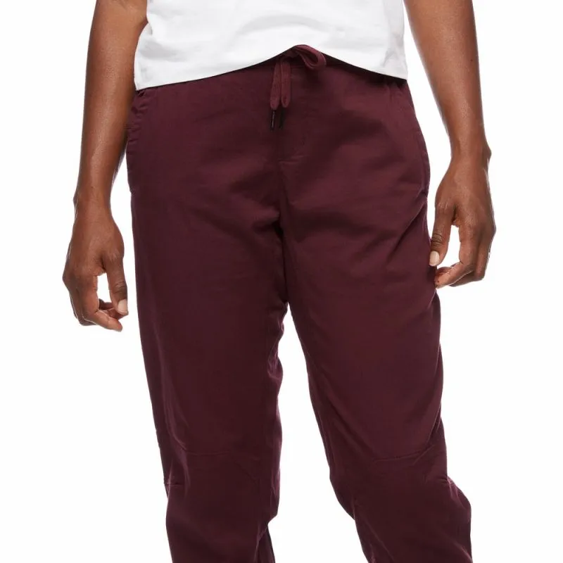 Pantalones de escalada para mujer Black Diamond Pantalones Notion para mujer (Cherrywood)