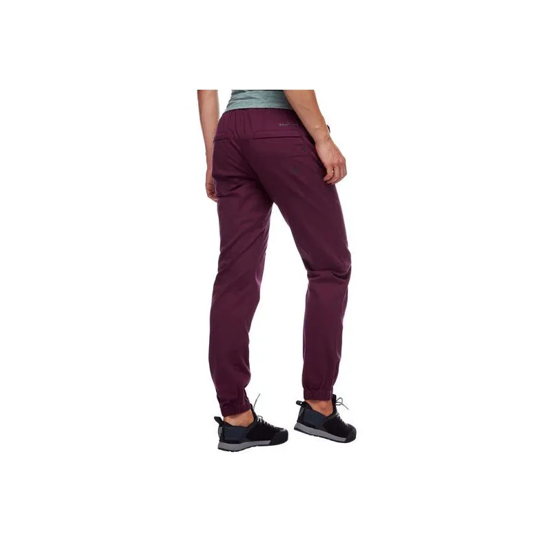 Pantalones de escalada para mujer Black Diamond Pantalones Notion para mujer (Plum)