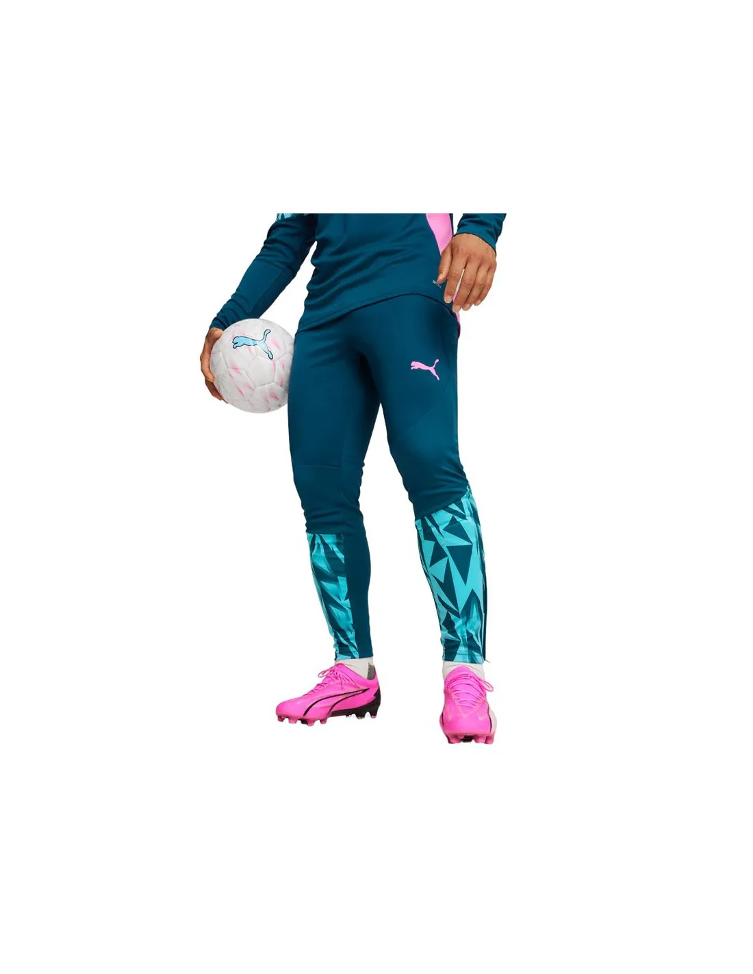 Pantalones de Fútbol Puma individualFINAL Azul Hombre