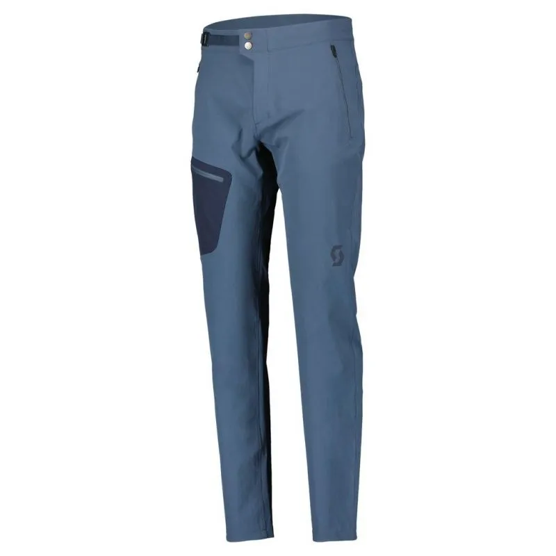 Pantalones de senderismo para hombre Scott SCO Pants Explorair Light (azul metálico/azul oscuro)