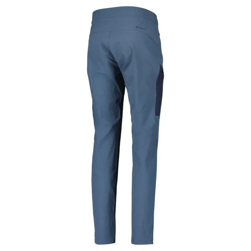 Pantalones de senderismo para hombre Scott SCO Pants Explorair Light (azul metálico/azul oscuro)