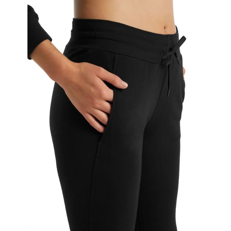 Pantalones Icebreaker Crush para mujer (negros)