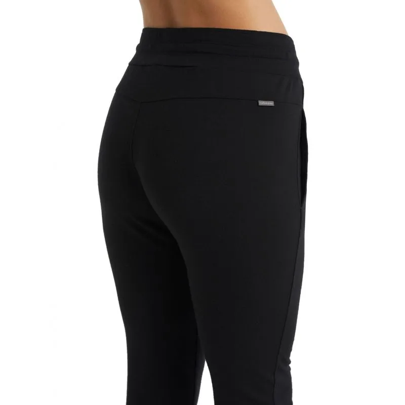 Pantalones Icebreaker Crush para mujer (negros)
