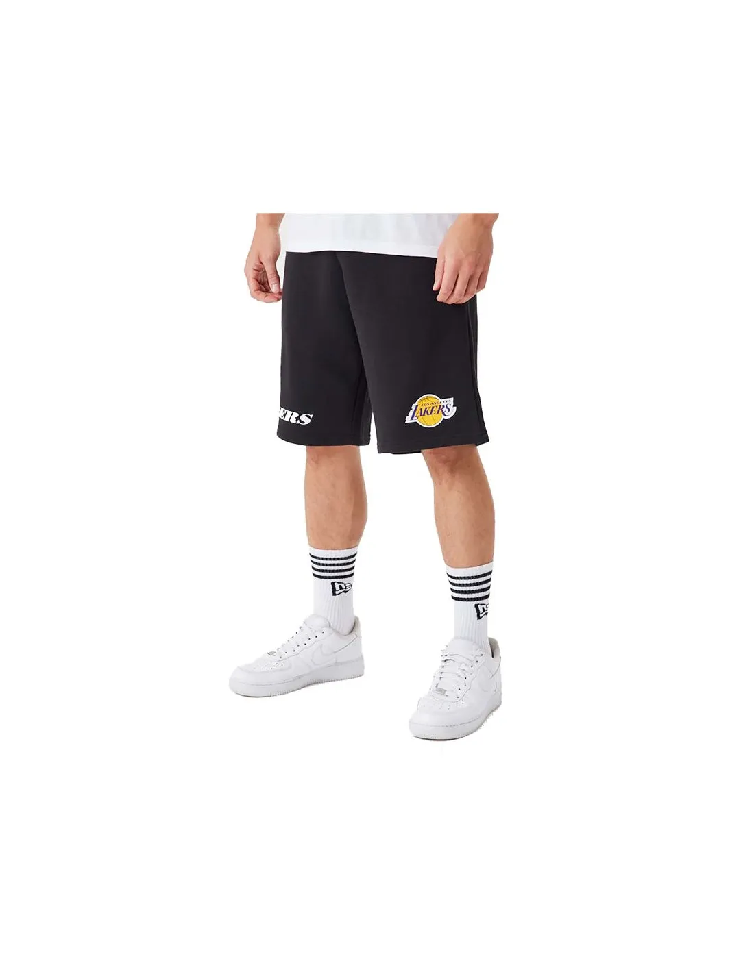 Pantalones New Era NBA LA Lakers Negro Hombre