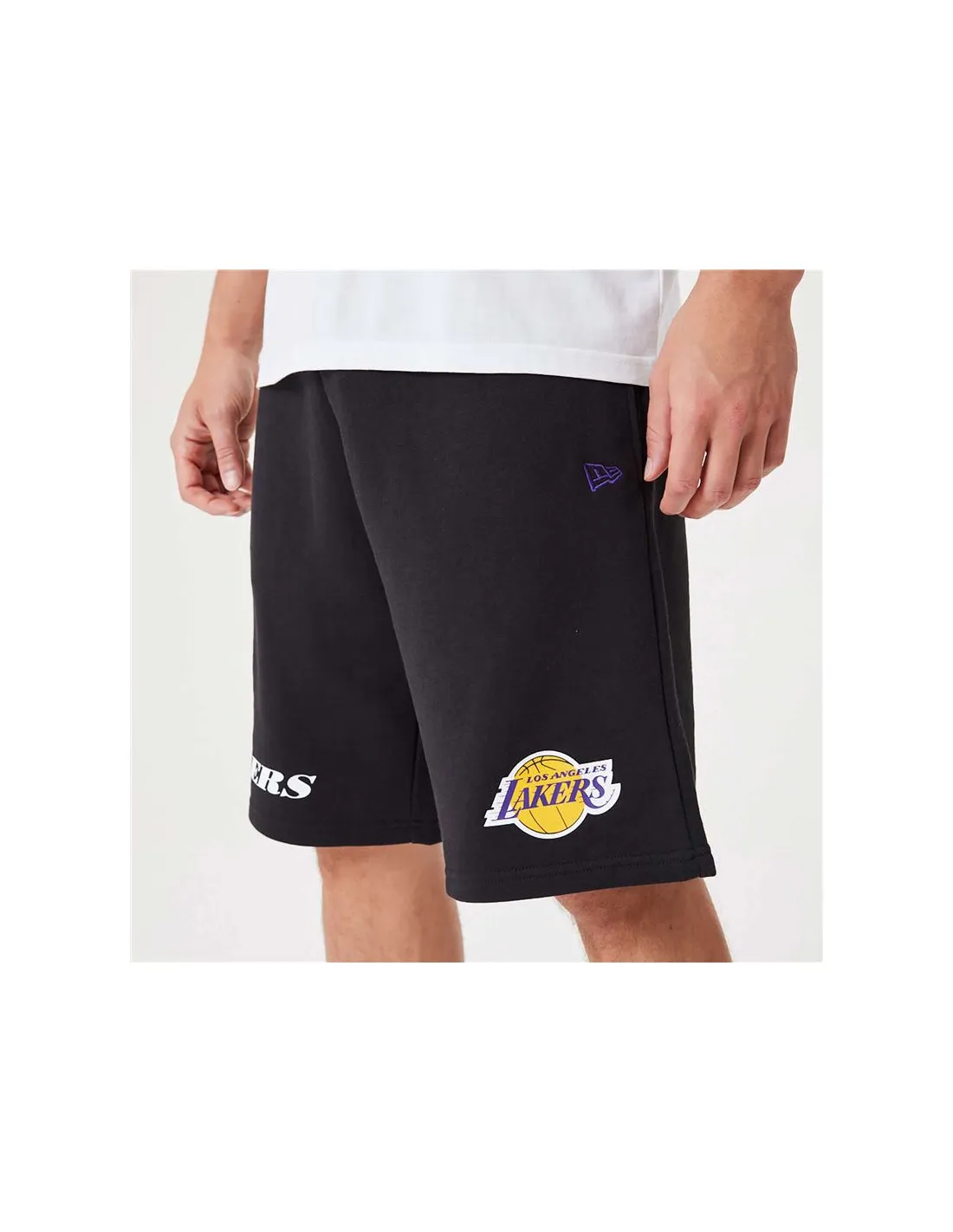Pantalones New Era NBA LA Lakers Negro Hombre