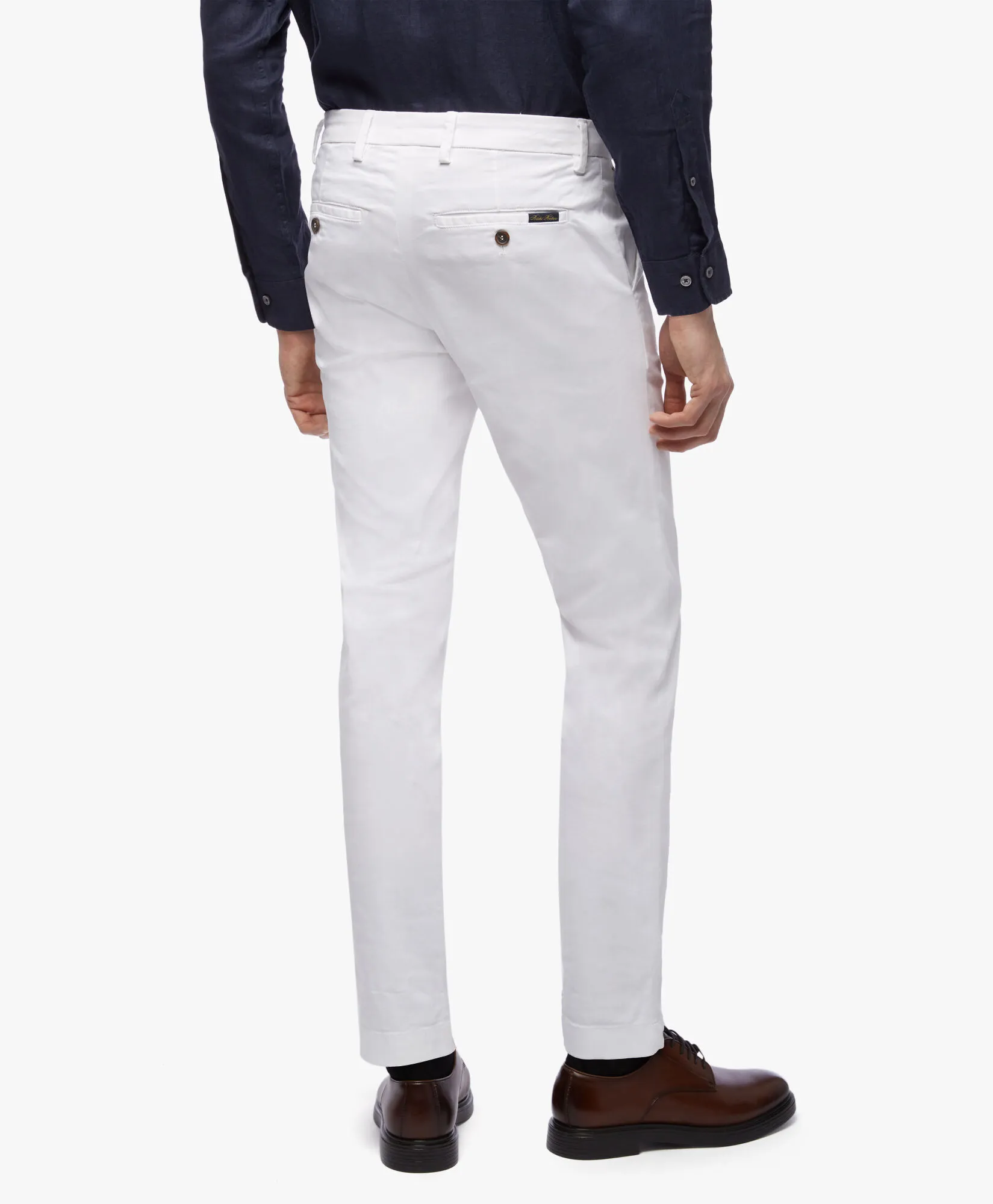 Pantalón chino de algodón elástico
