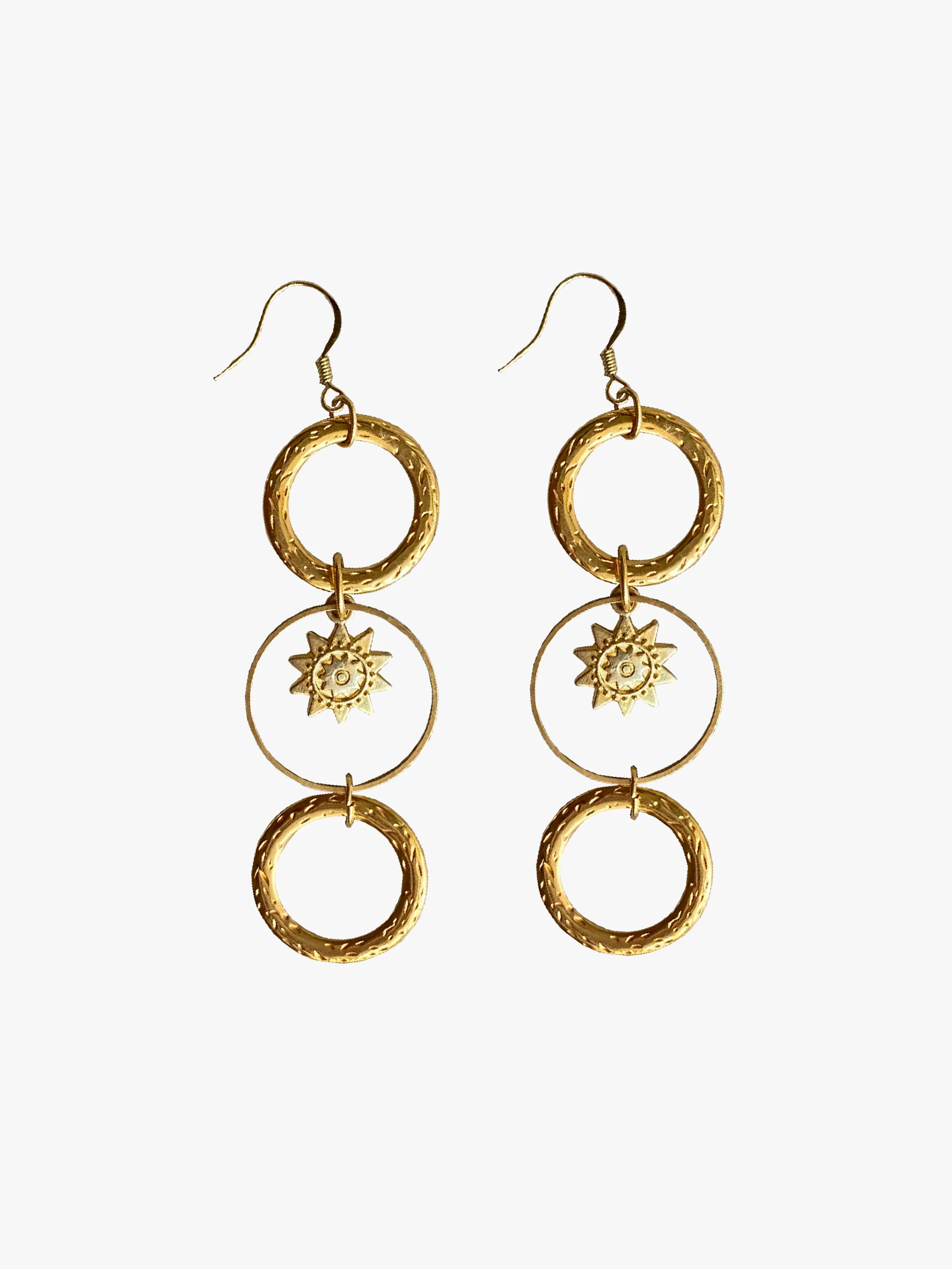 Pendientes Golden Soleil