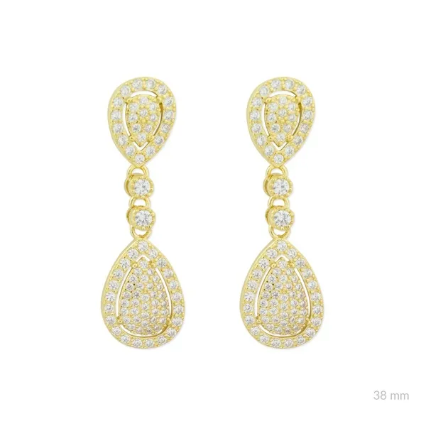 Pendientes Novia Circonitas