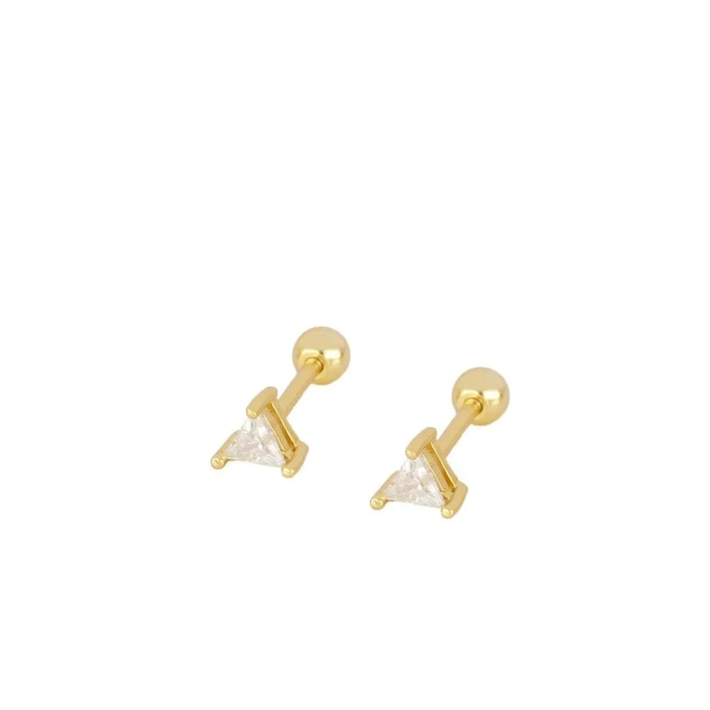 Piercing Triángulo Oro