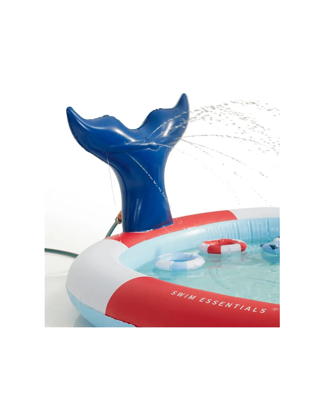 Piscina hinchable de aventuras Swim Essentials Whale 210 cm
