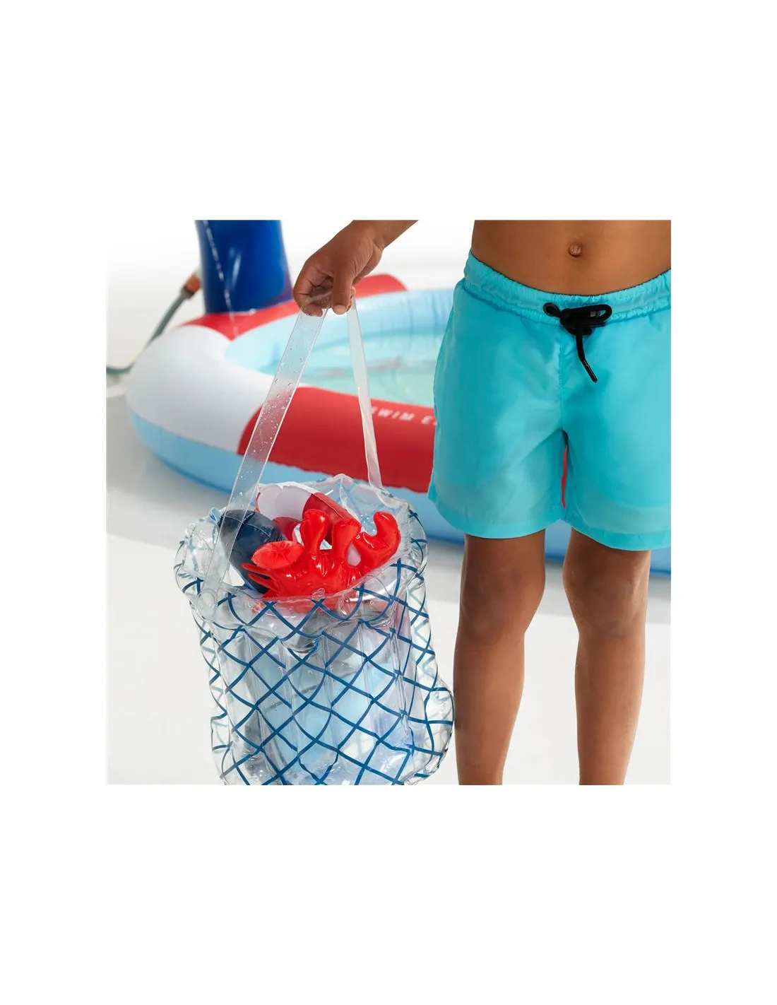 Piscina hinchable de aventuras Swim Essentials Whale 210 cm