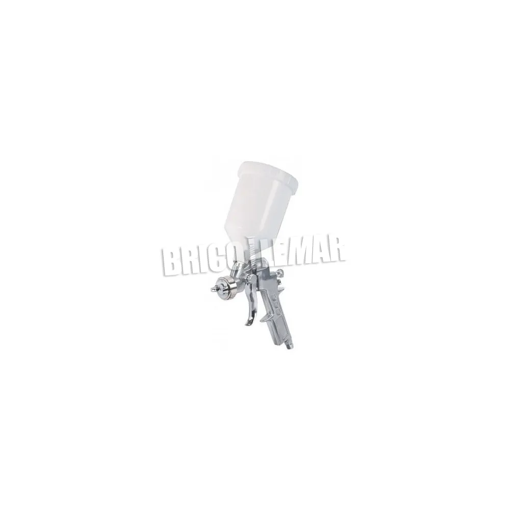 Pistola de pintura neumática por gravedad 600cc paso 1,8mm Kripxe 818 HVLP