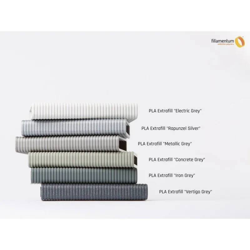 PLA Fillamentum  Grey Metalic
