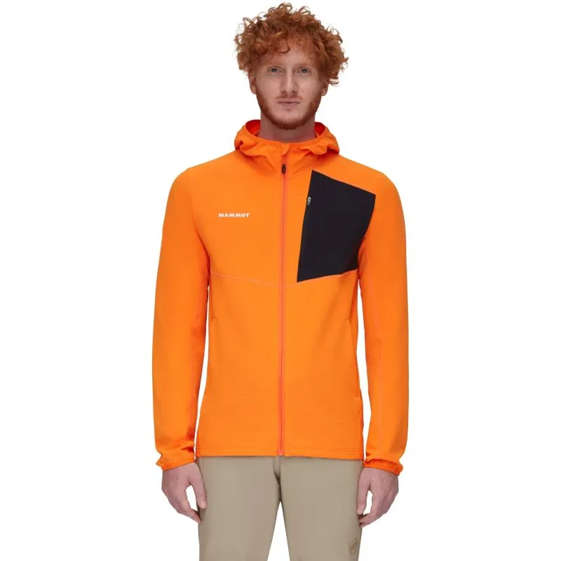 Polar Mammut Madris Light ML Hombre con capucha (mandarina oscuro)