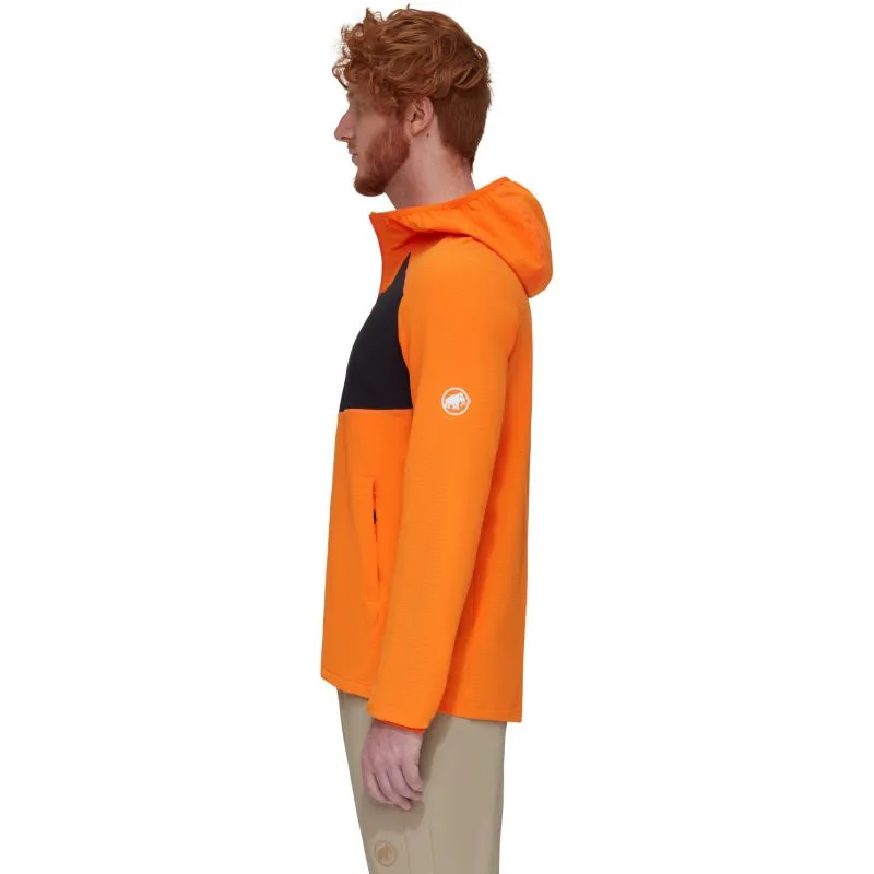 Polar Mammut Madris Light ML Hombre con capucha (mandarina oscuro)