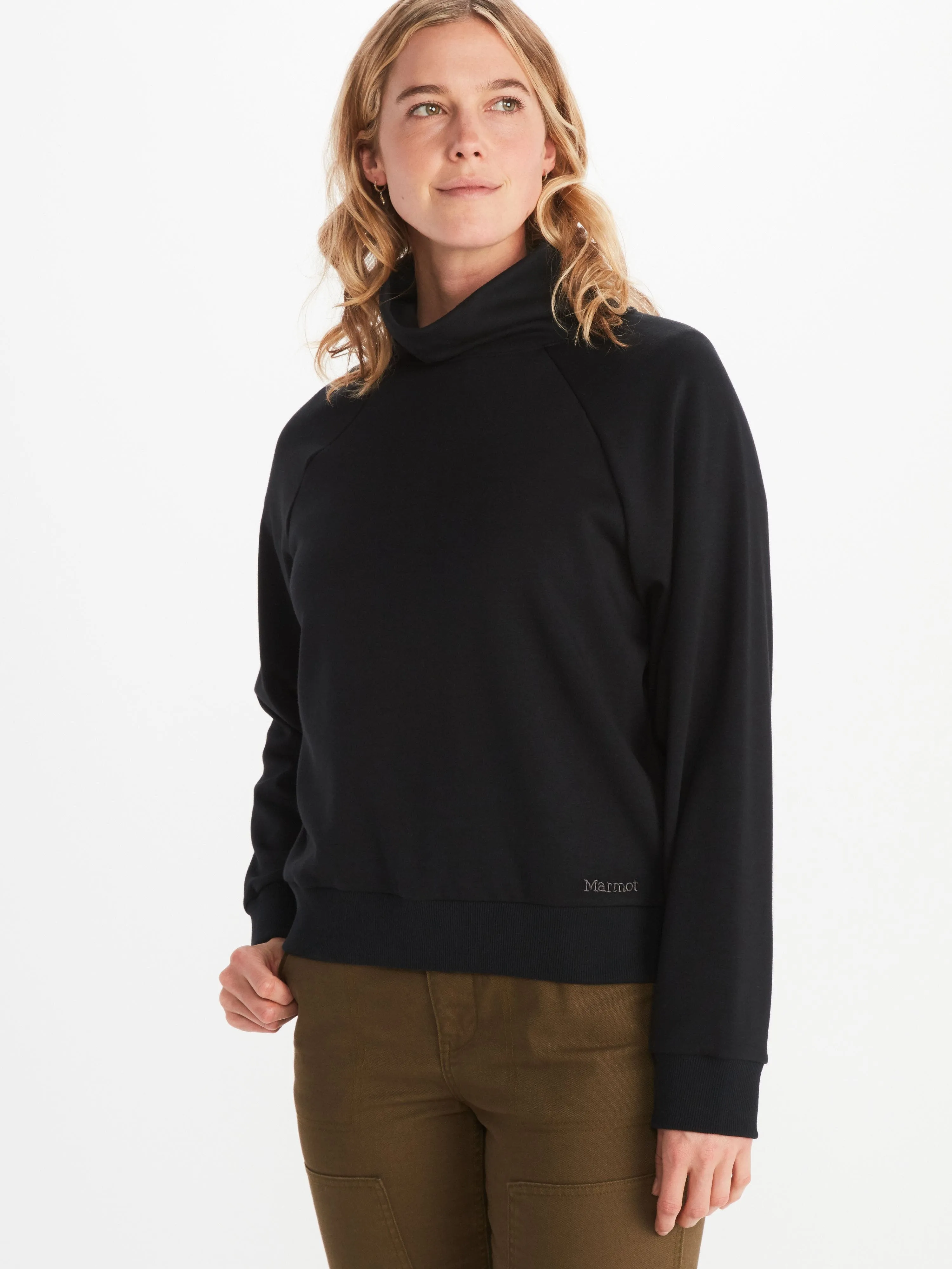 Poleron Mujer Marmot Rowan Funnel Neck