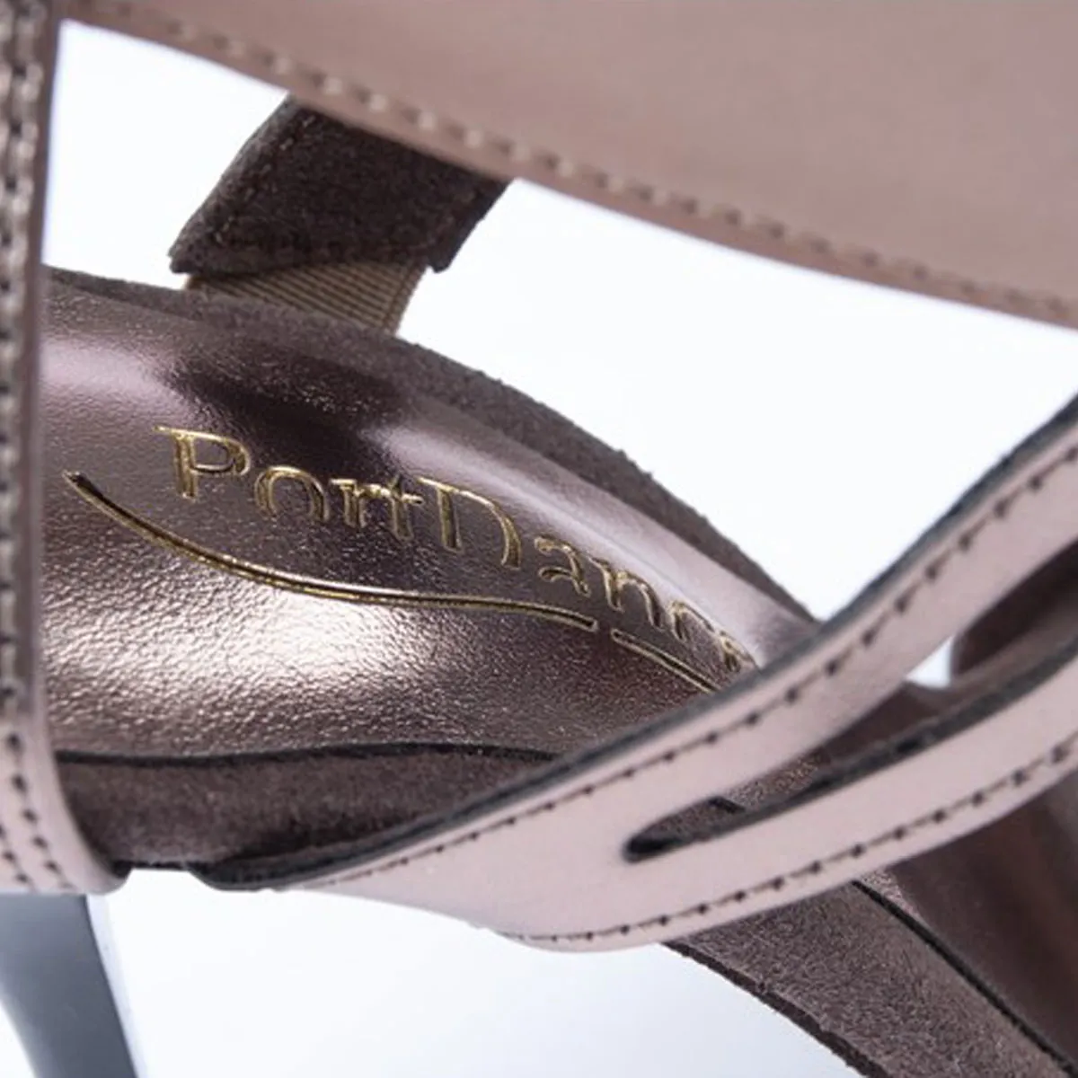 PORTDANCE MUJERES ZAPATOS DE BAILE PD813  VEGAN NUDE  7 CM
