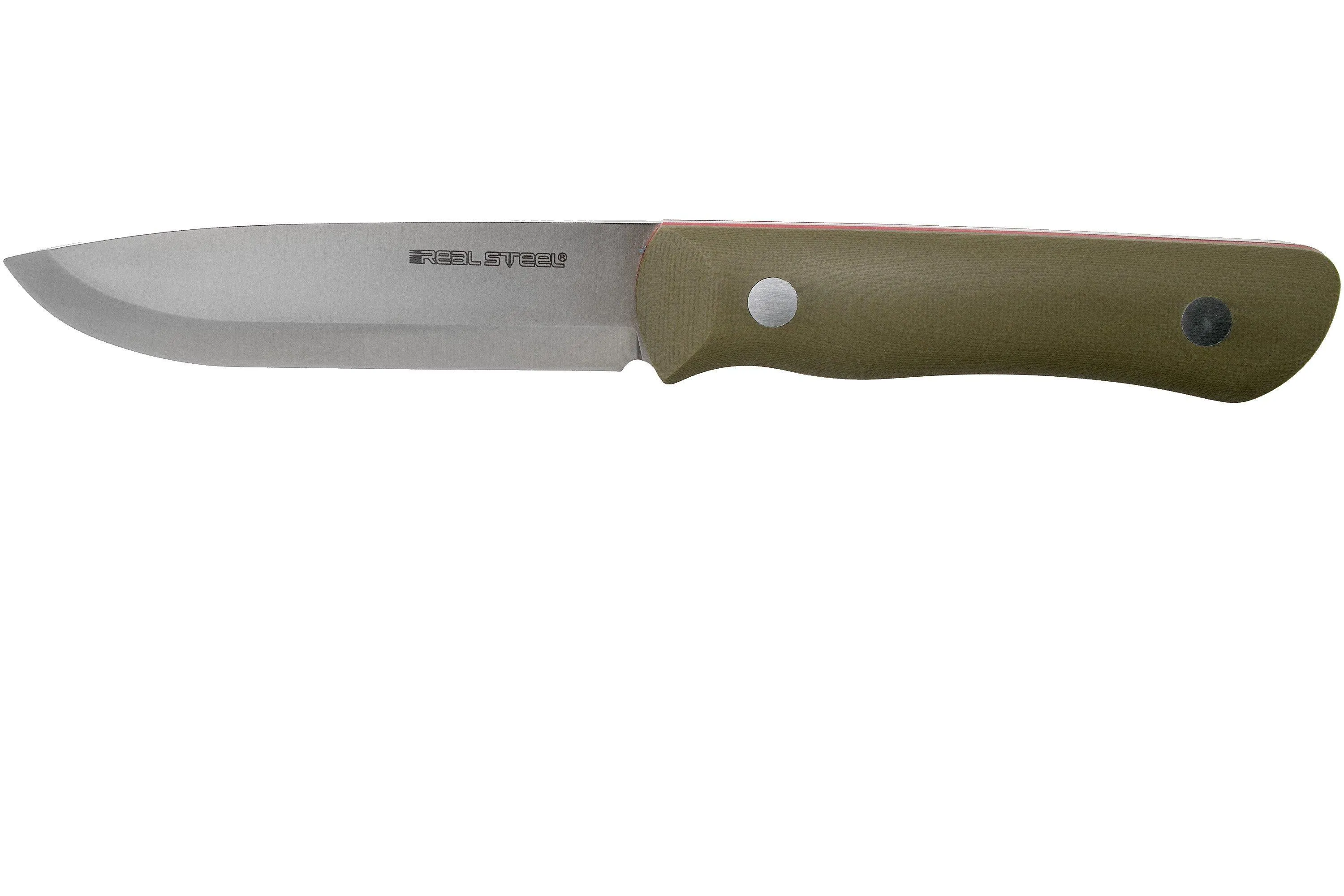 Real Steel bushcraft III Scandi 3726 Coyote cuchillo bushcraft