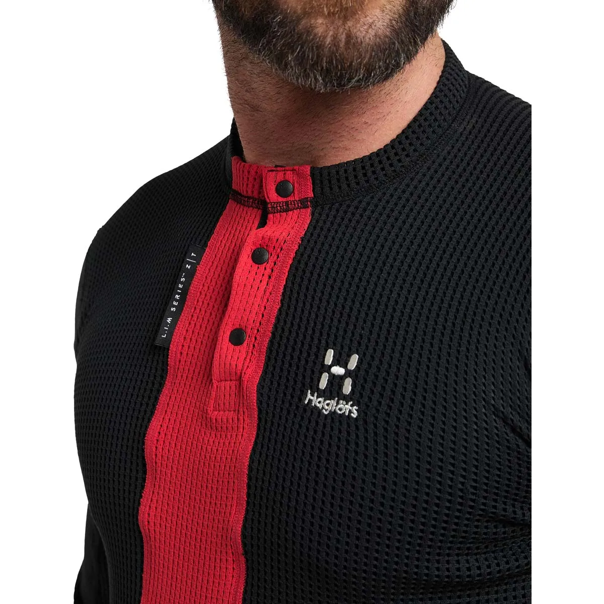 Ropa Térmica Hombre L.I.M Zt Air Base Men Haglöfs Negro
