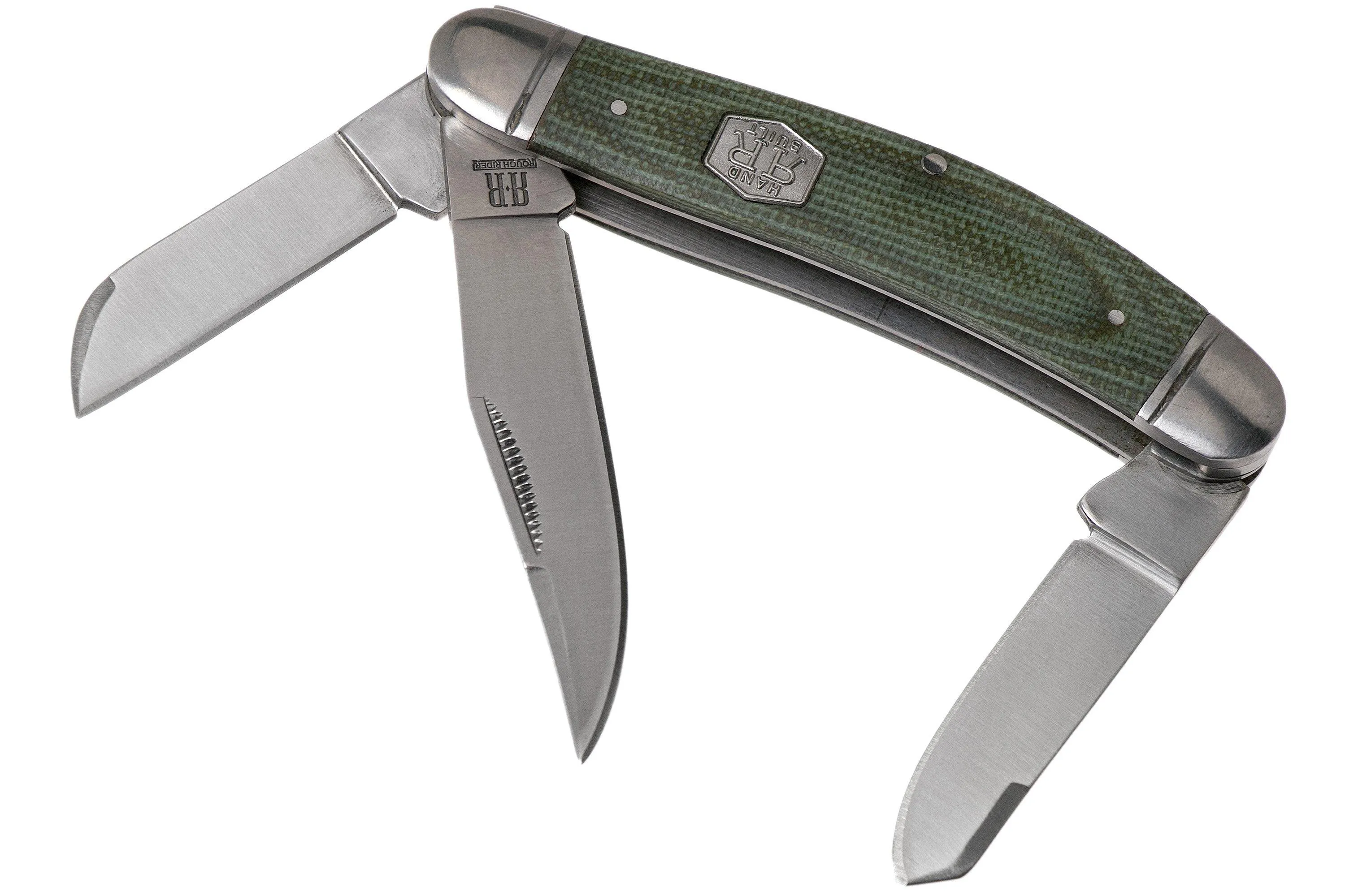 Rough Ryder Classic Micarta Sowbelly RR1991 navaja