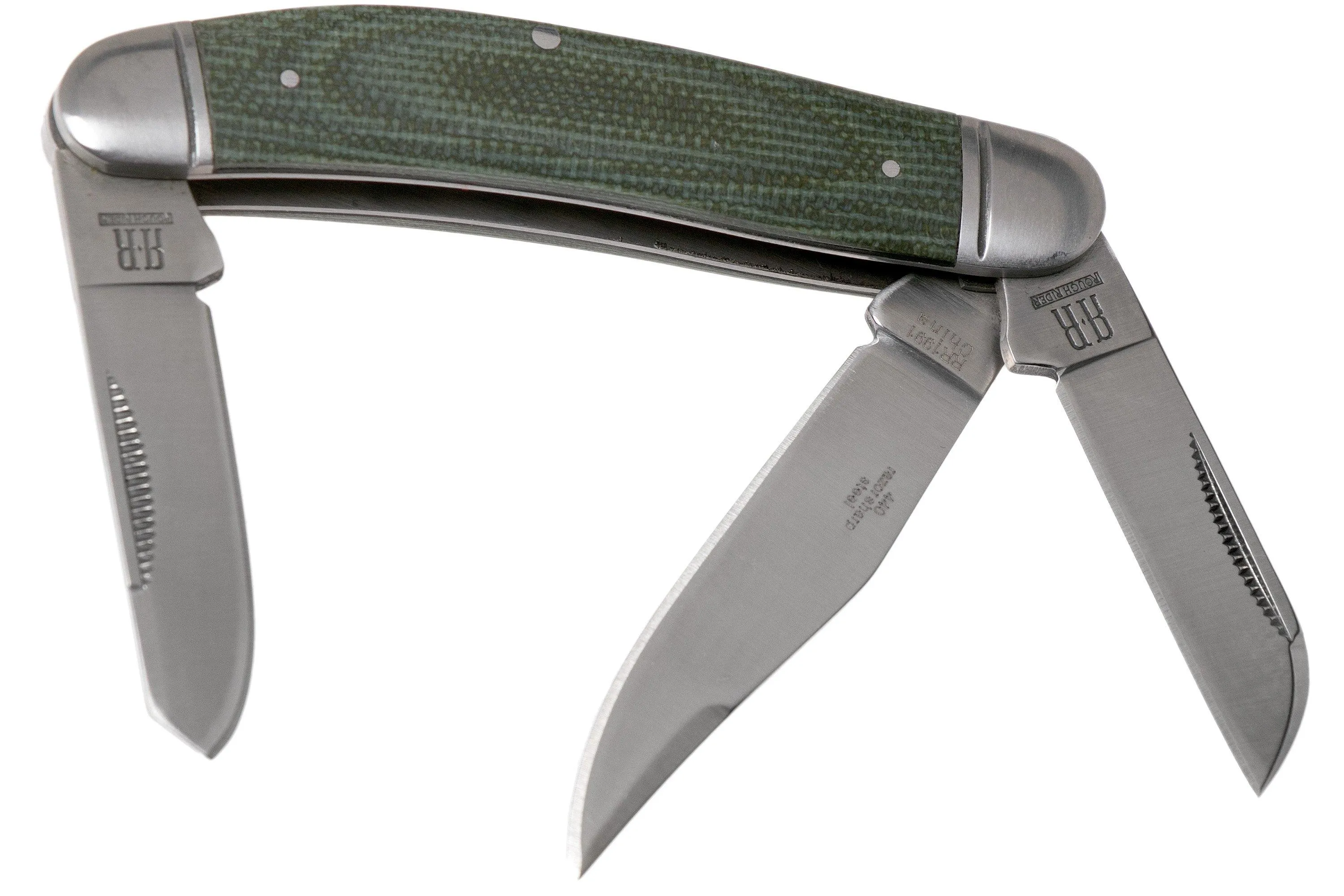 Rough Ryder Classic Micarta Sowbelly RR1991 navaja