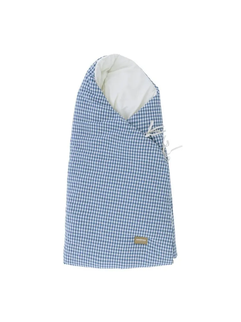 SACO CAPAZO CRUZADO CAPUCHA PICNIC STEEL BLUE 38x80x8 CM