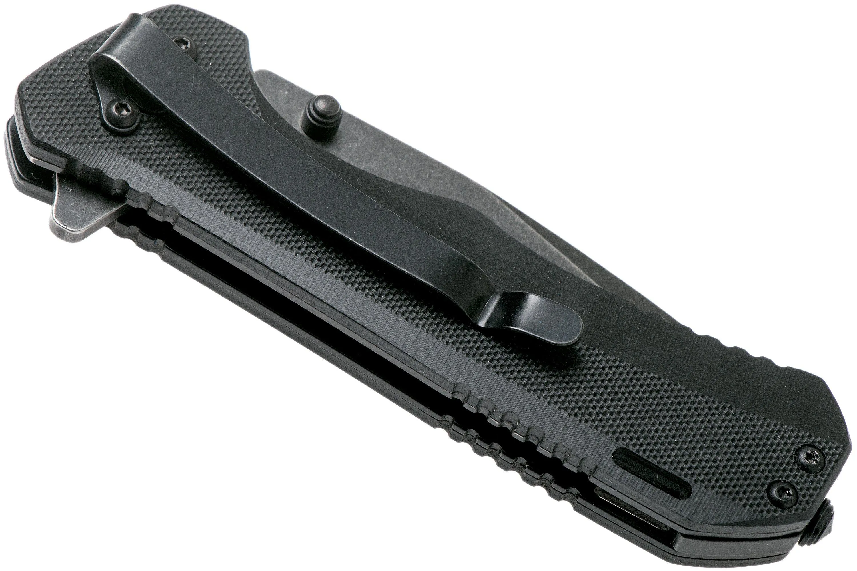 Schrade Liner Lock Knife Serrated SCH501S 9Cr18MoV, navaja