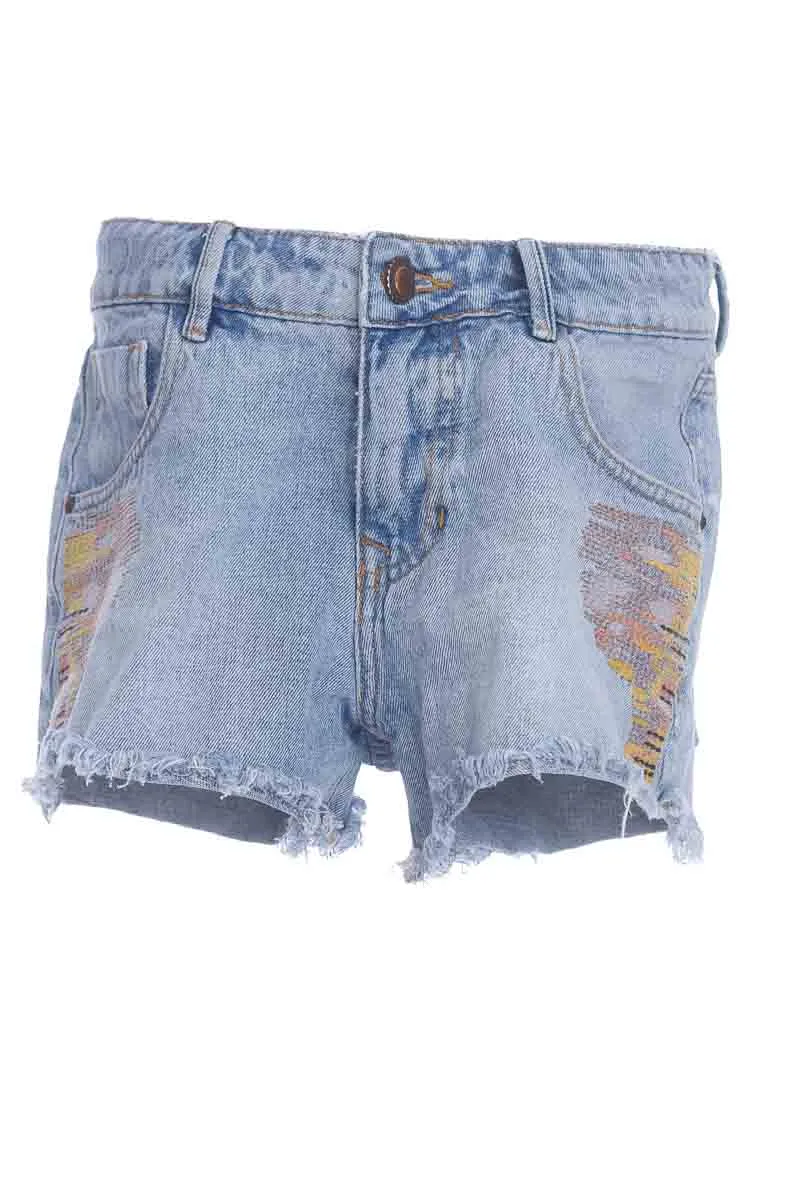 SHORT COLOR AZUL  TENNIS