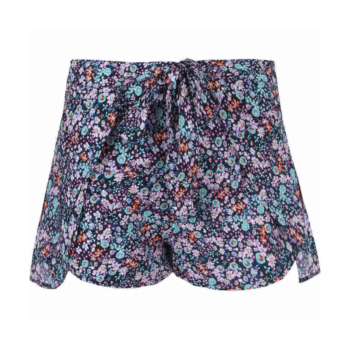 SHORT DE VOILE ESTAMPADO