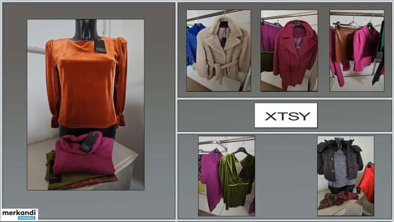 STOCK LOT ROPA FIRMADA XTSY TOTAL LOOK ROPA MADE IN ITALY