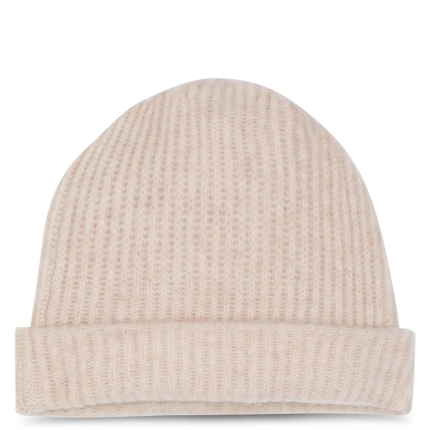 SUD EXPRESS BIBOU  GORRO DE CANALé DE CACHEMIR EN BEIGE