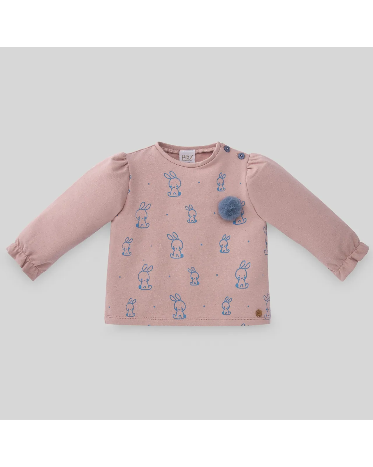 SUDADERA CONEJOS NIÑA "CONFORT"