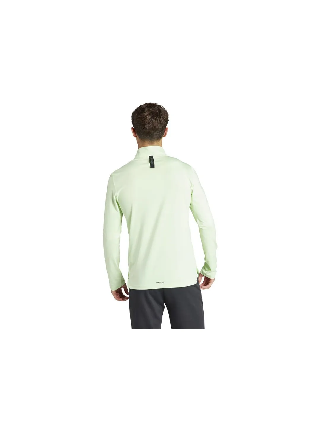 Sudadera de Fitness adidas Workout Quarter Zip Hombre Verde