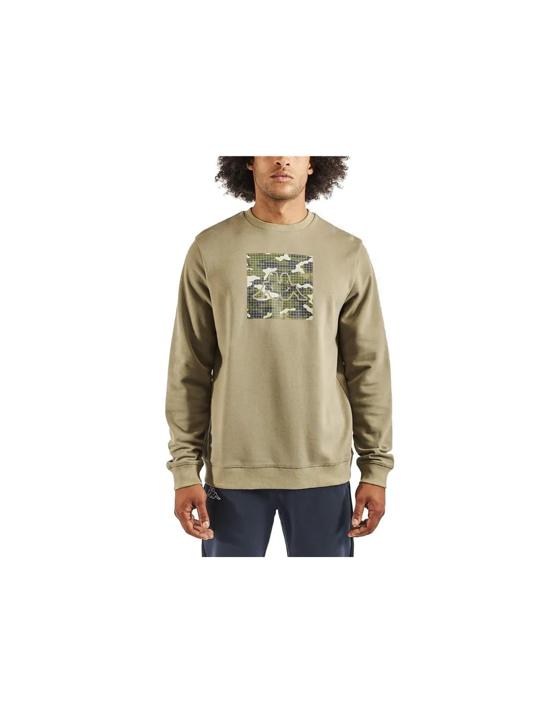 Sudadera Kappa Isoa M Green