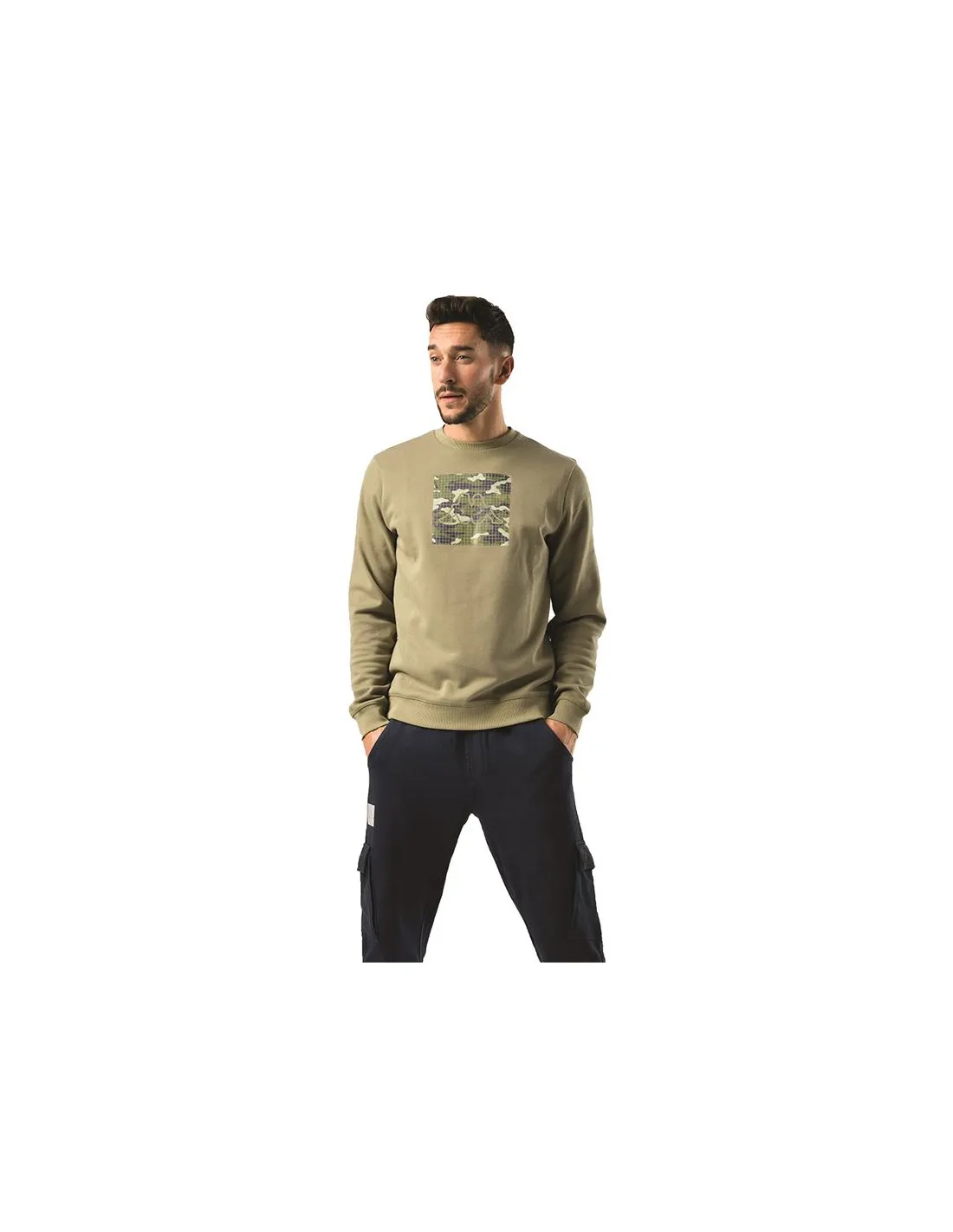 Sudadera Kappa Isoa M Green