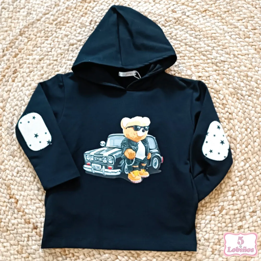 SUDADERA NIÑO STARS Pequeños Piratas
