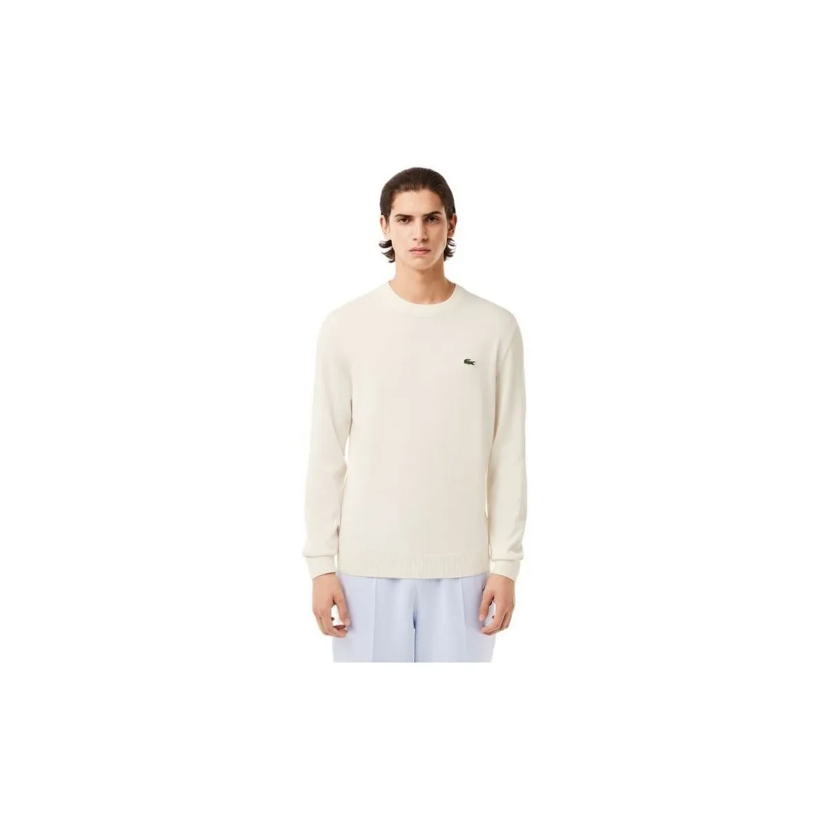 Suéter Classic Fit Hombre White