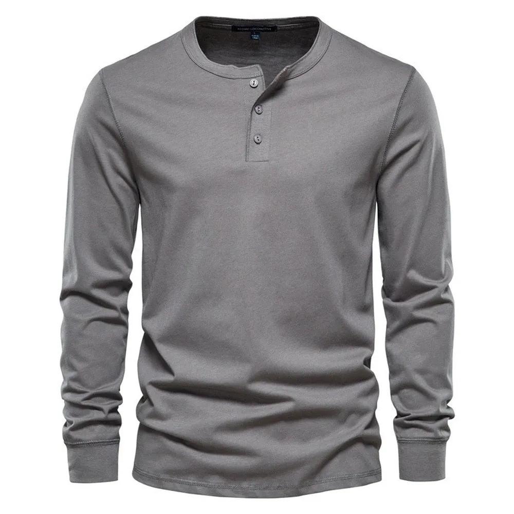 Suéter Informal Tipo Henry Para Hombre