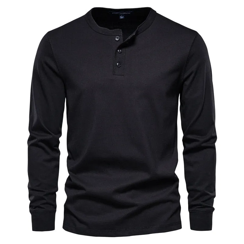 Suéter Informal Tipo Henry Para Hombre