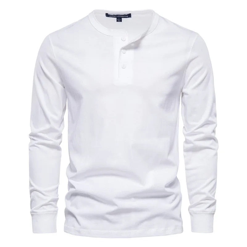 Suéter Informal Tipo Henry Para Hombre