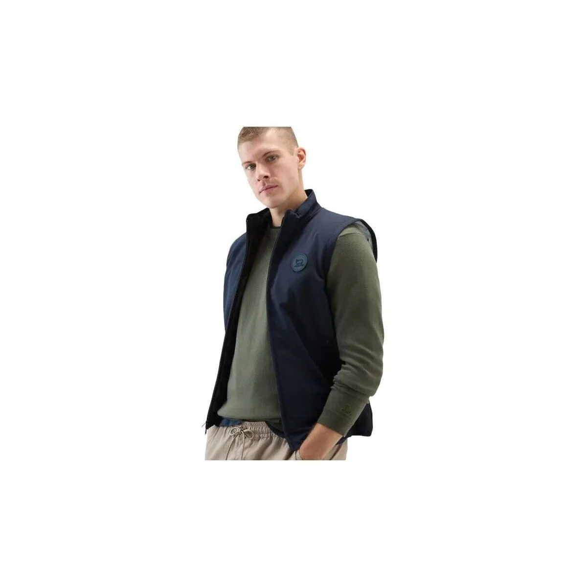 Suéter Logo Hombre Lake Olive