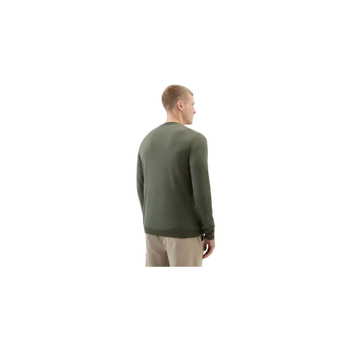 Suéter Logo Hombre Lake Olive