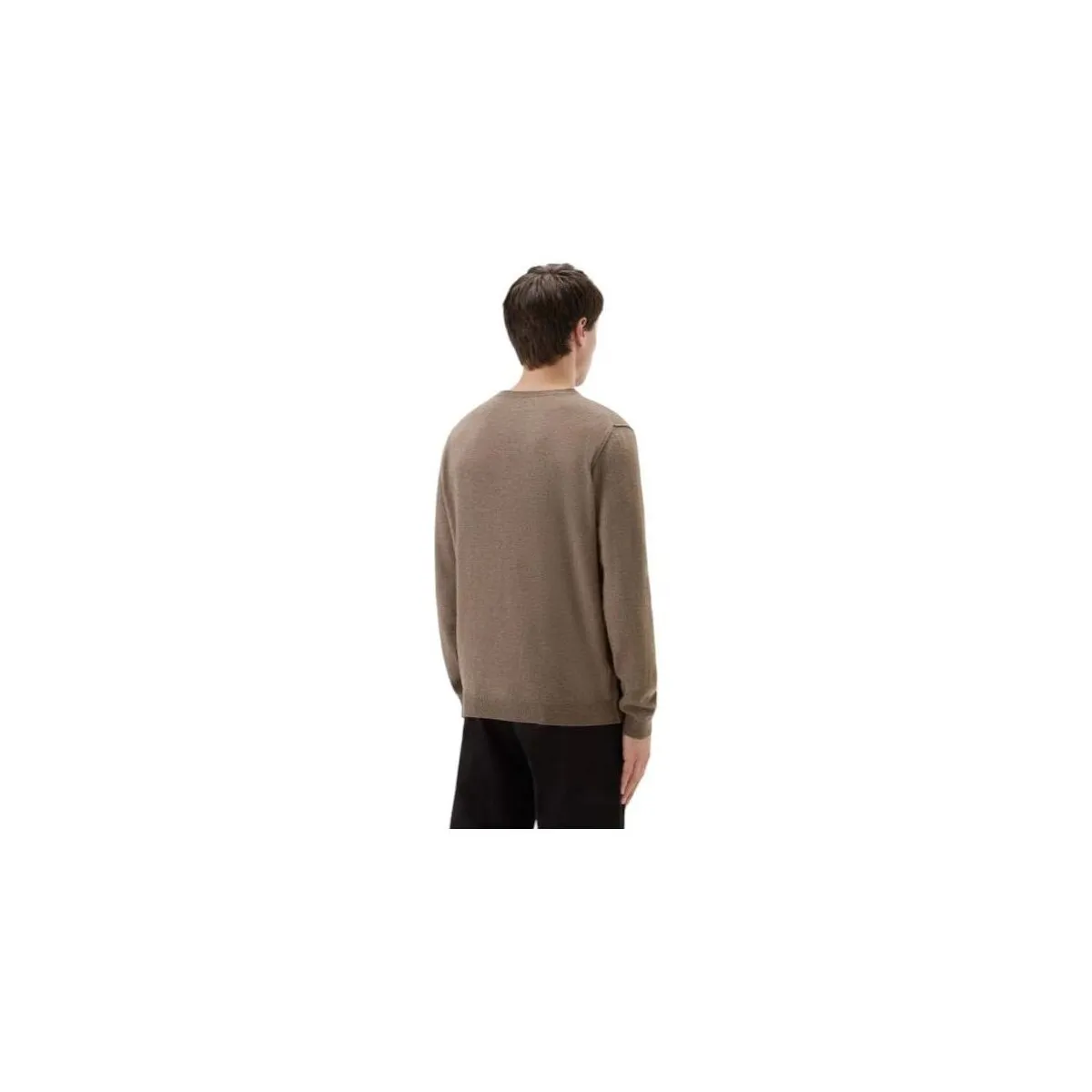 Suéter Merino Crewneck Hombre Taupe