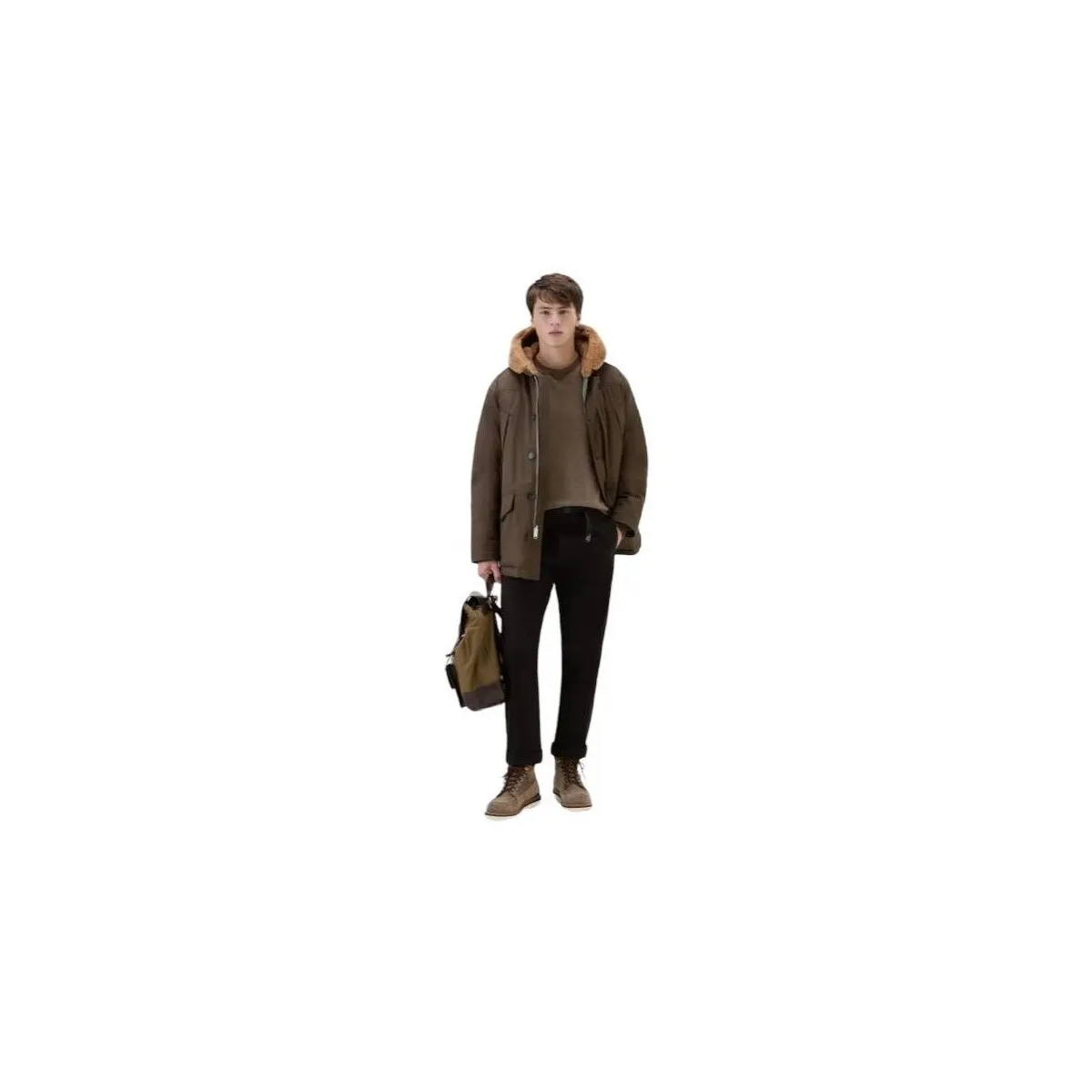 Suéter Merino Crewneck Hombre Taupe