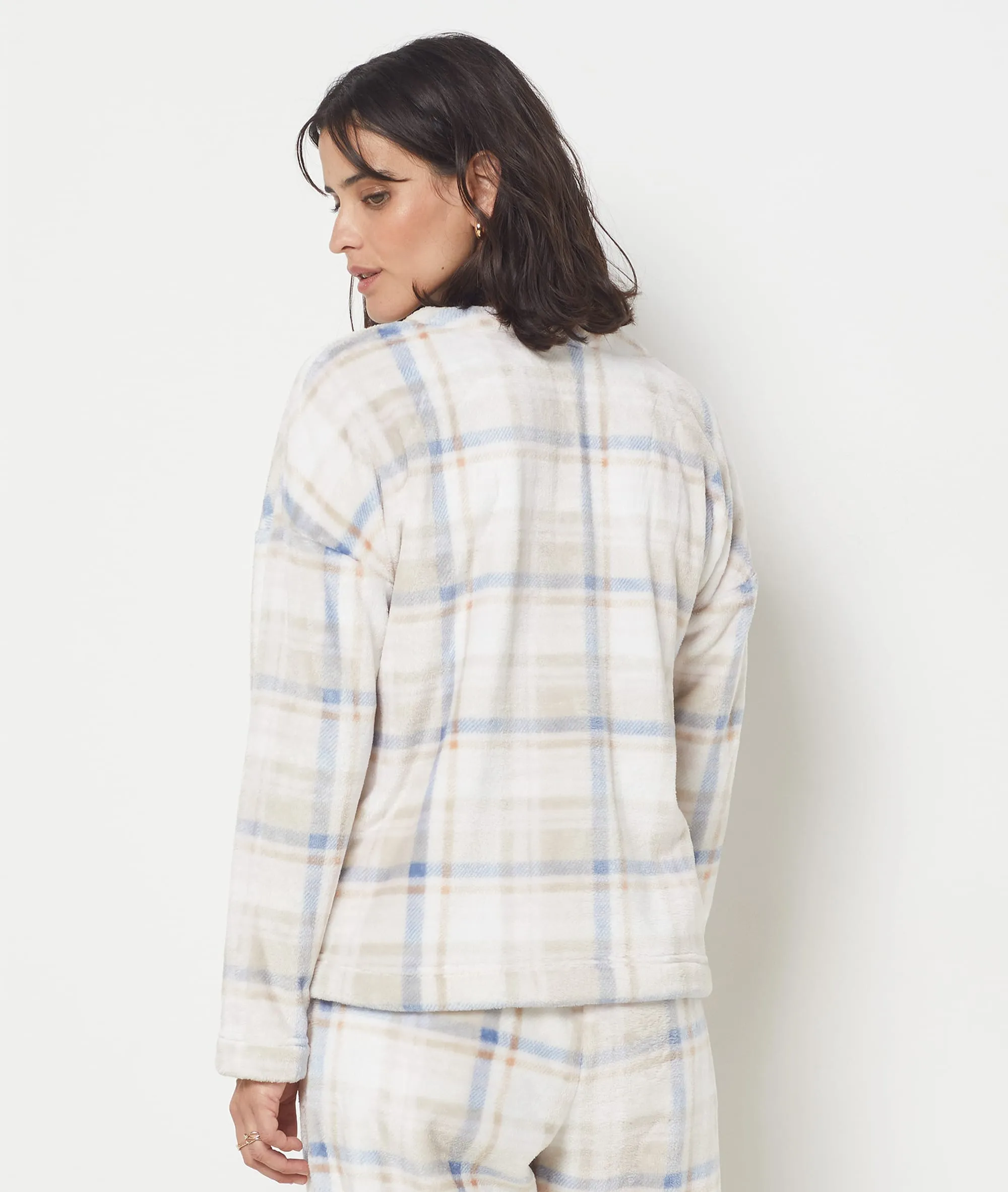 SUéTER POLAR ESTAMPADO OTTON ROSE  ETAM