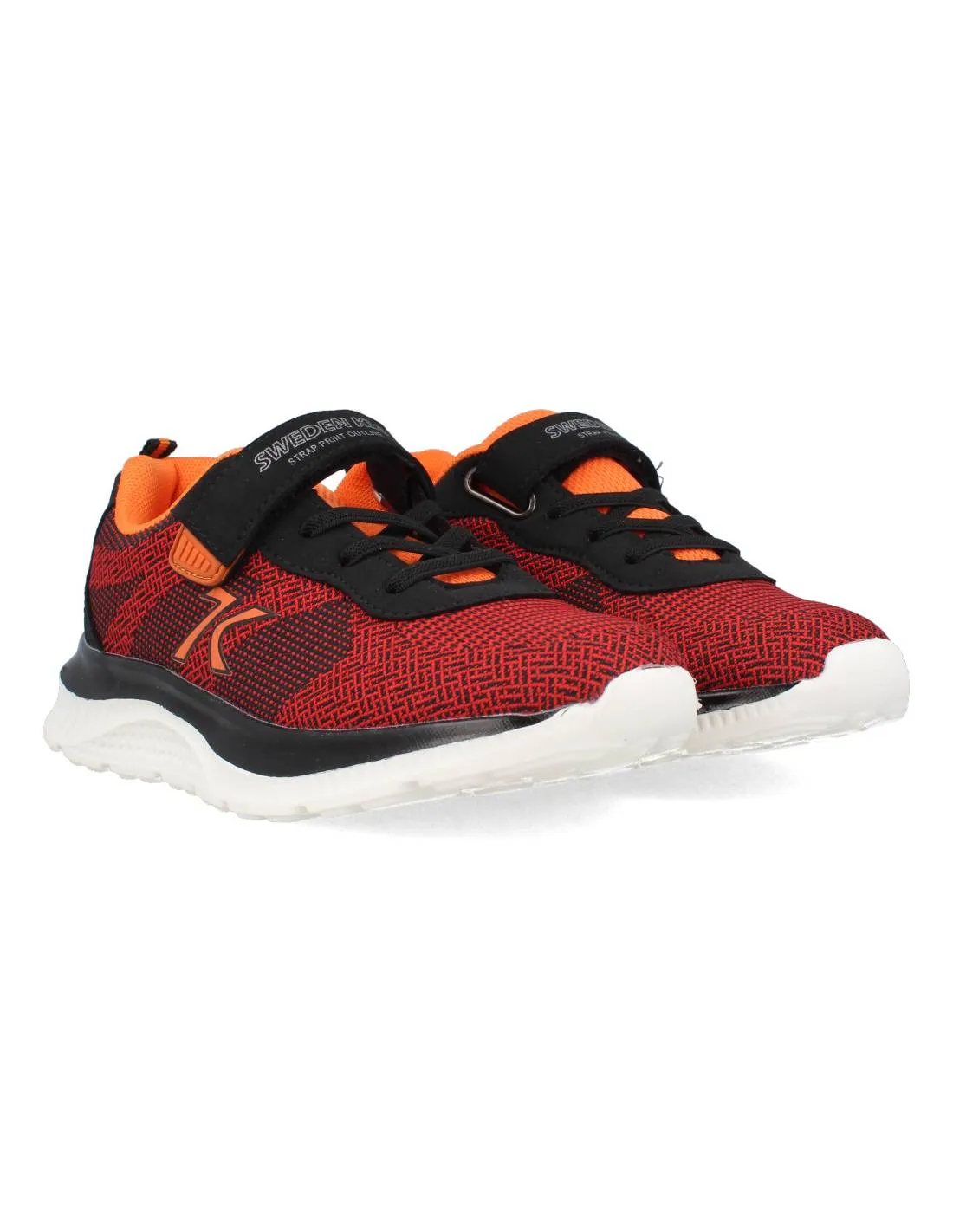 SWEDEN KLE  DEPORTIVAS NIñOS NYLON ROJO